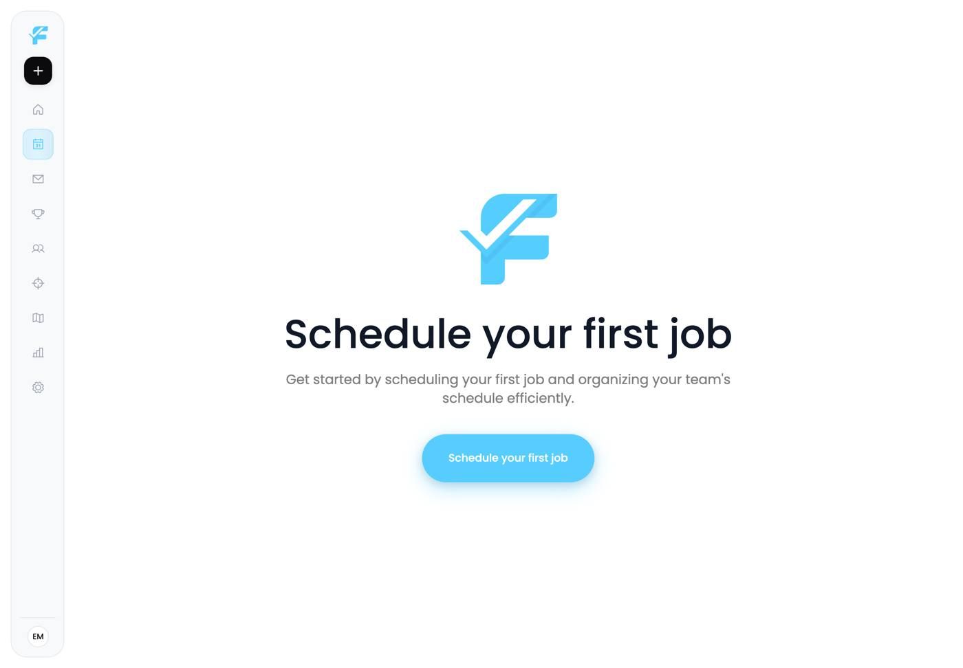The Schedule page