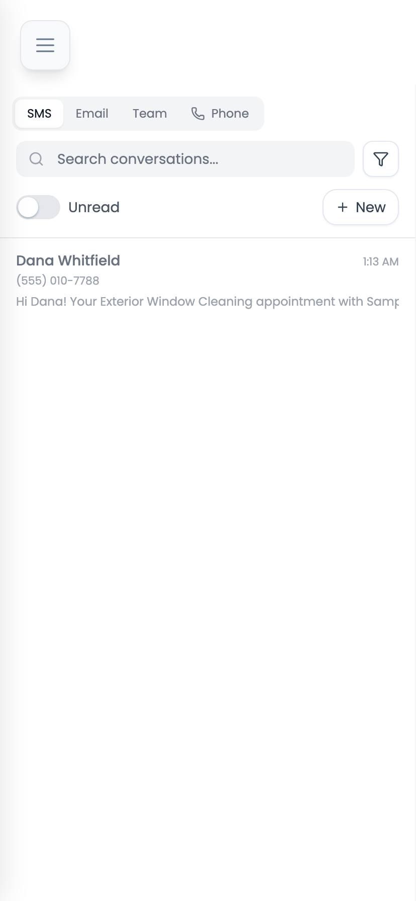 The Inbox on a phone